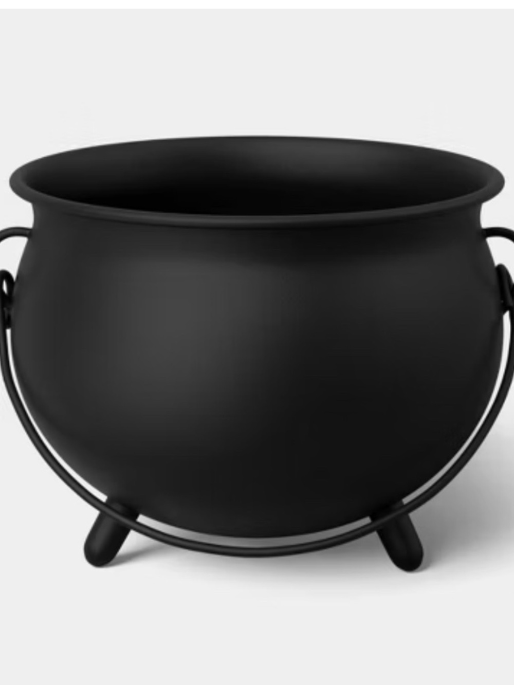 VIRAL Large Halloween Black Cauldron with Handles - Threshold 2026